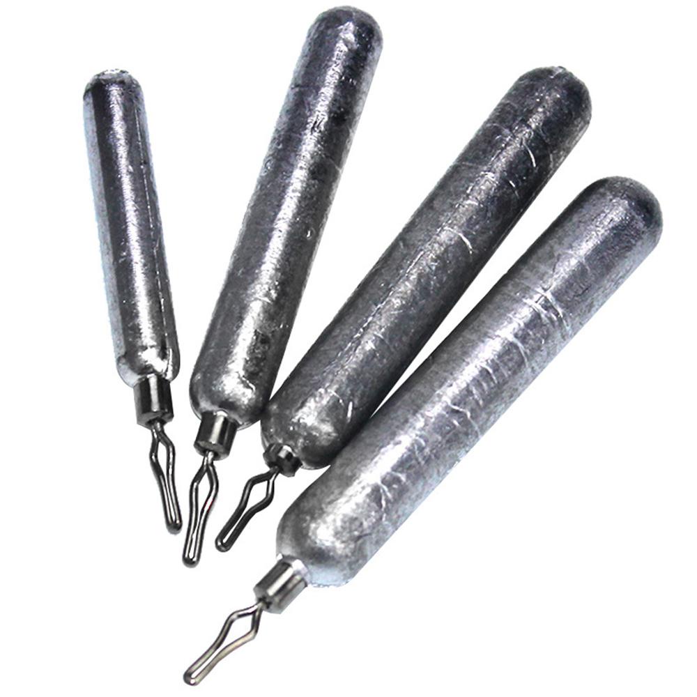 Agustinina Memimpin Sinker 5Pcs Bantalan Bola Yang Dapat Diputar Luar Pensil Bass Fishing Tackle