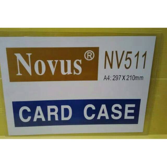 

CARDCASE TEMPAT PLASTIK ID CARD ATAU KARTU NAMA UKURAN A4