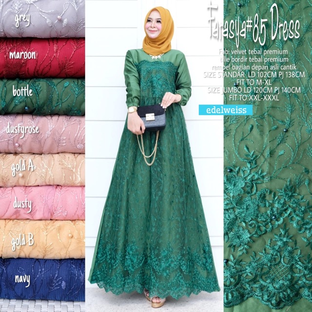 Farasya 85 / farasya dress / bisa seragam / farasya teens