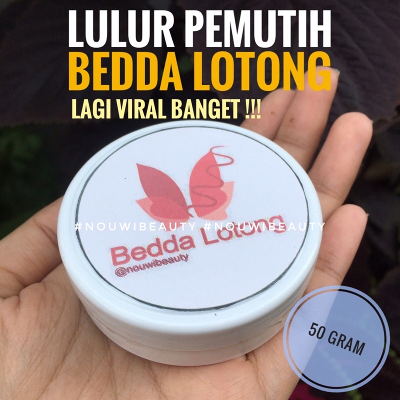 LULUR BEDDA LOTONG 50gr ORIGINAL 100%