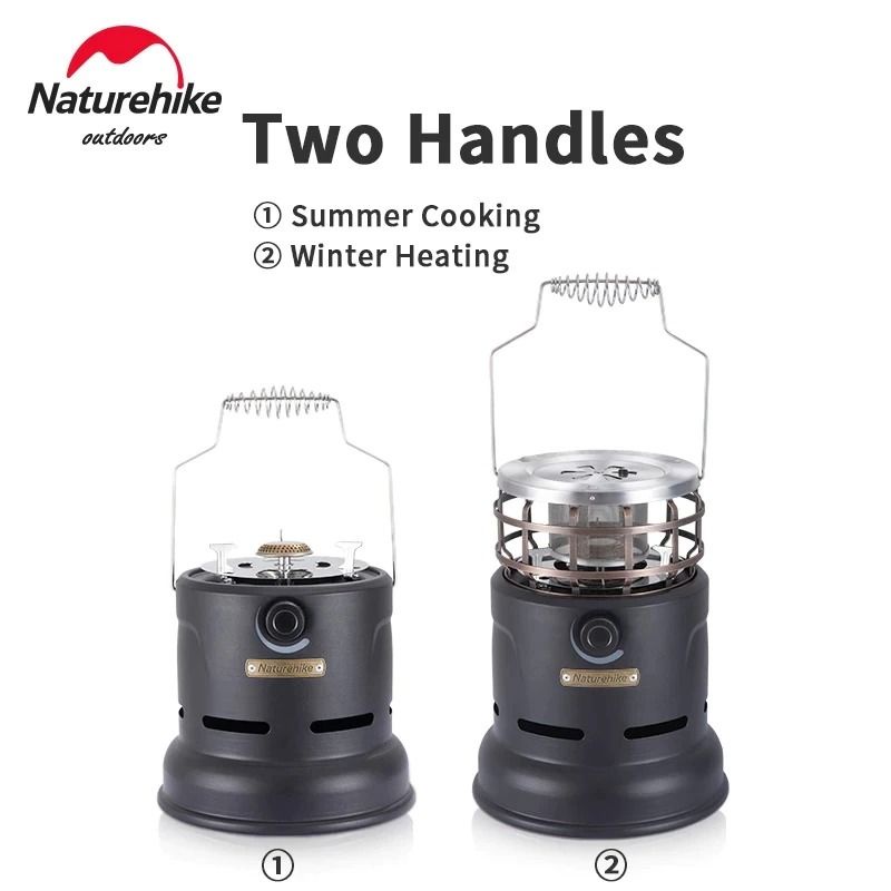 KOMPOR PLUS HEATER NATUREHIKE NH20RJ008 / PENGHANGAT PORTABLE