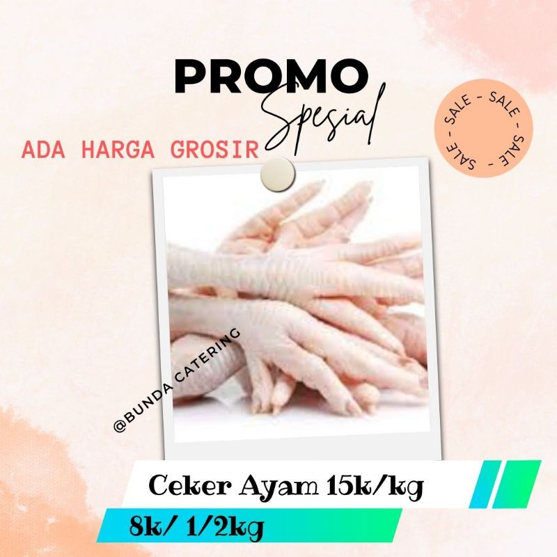 

Ceker/Kaki Ayam Fresh/Frozen Murah