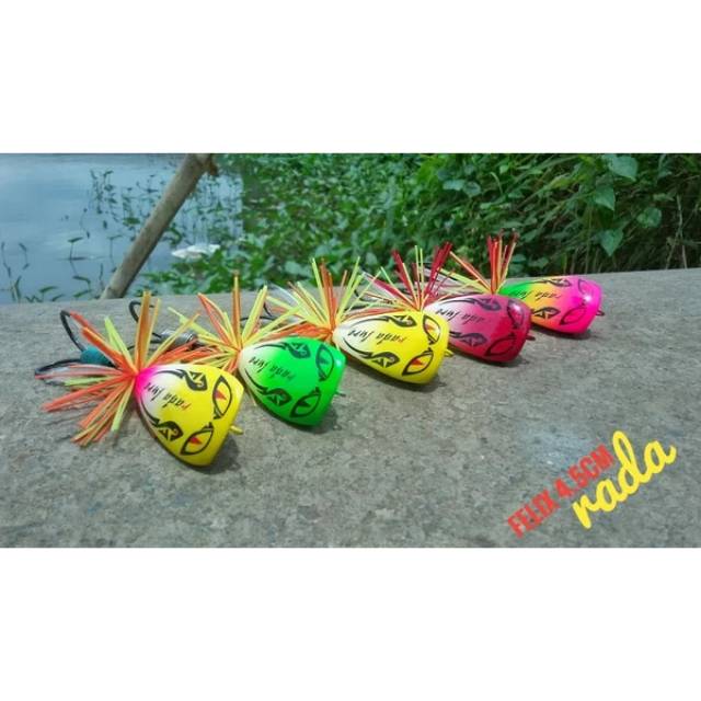 Jump Frog Felix 45 Lure casting | UMPAN GABUS & TOMAN rada lure