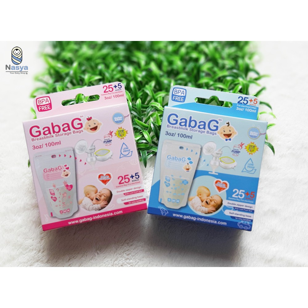 [R-052] Kantong ASI GabaG 120ml / GabaG Breastmilk 120ml