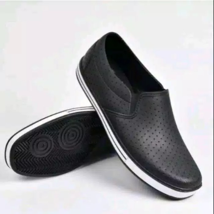 Sepatu karet pria Sepatu karet hitam Sankyo - Hitam 35