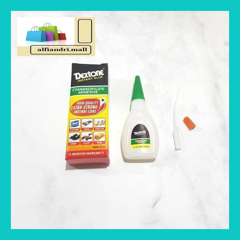 

510Fsjbc50 Lem Besi Dextone Cyandacaylate Adhesive 15 Gram D6005Ckhd