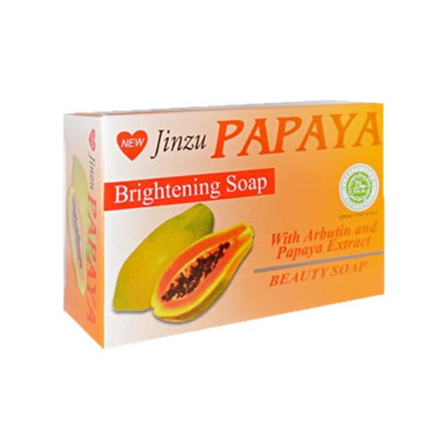 ☘️ CHAROZA ☘️ JINZU Brightening Soap Papaya 130GR