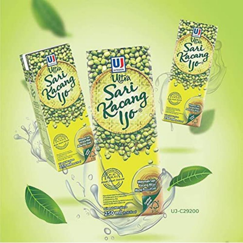 Ultra Sari Kacang Hijau 250ml