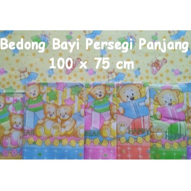 Bedong Bayi Flanel Halus Candy Persegi Panjang Ukuran 110 x 75 cm