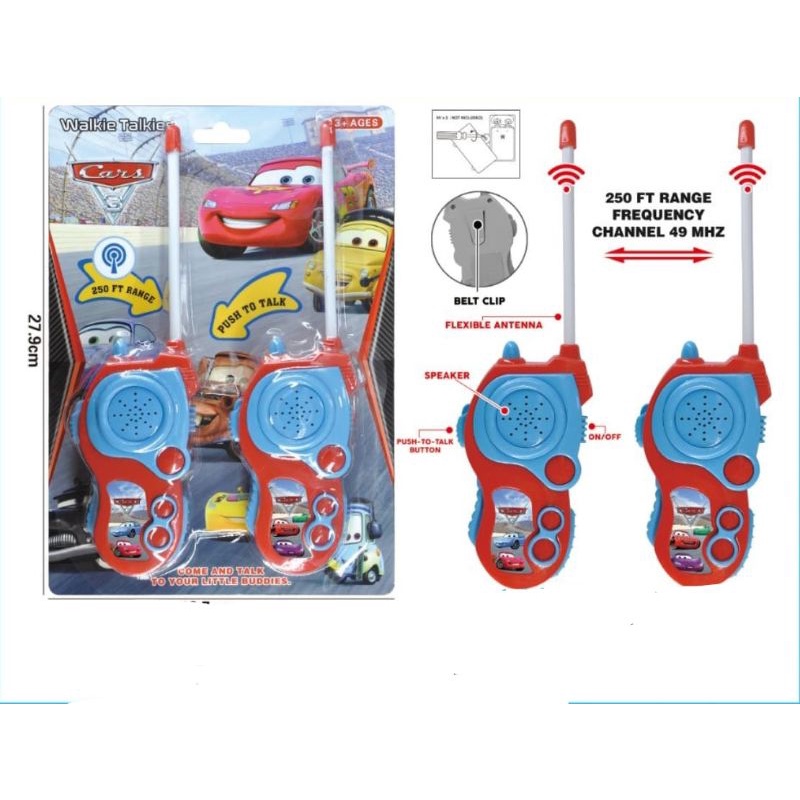 Mainan HT Walkie talkie Cars / HT Mobil