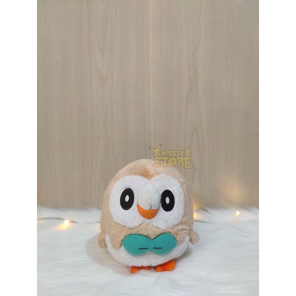 Boneka Pokemon Rowlet - Changi X Takara Tomy