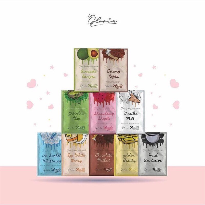 MASK BY LEA GLORIA 20gr KEMASAN BARU