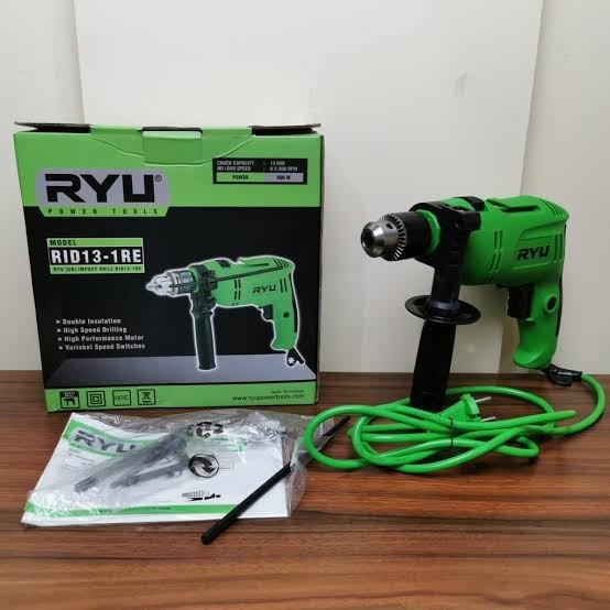 MESIN BOR BETON IMPACT DRILL 13 MM / MESIN RYU RID 13 - 1 RE