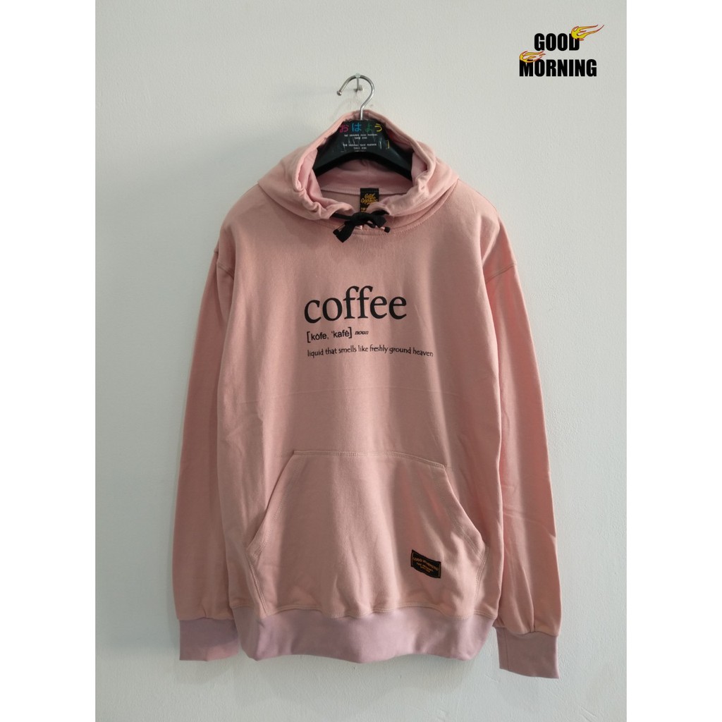 Jaket Sweater Hoodie GM DUSTY COFFEE Unisex Good Brand Quality