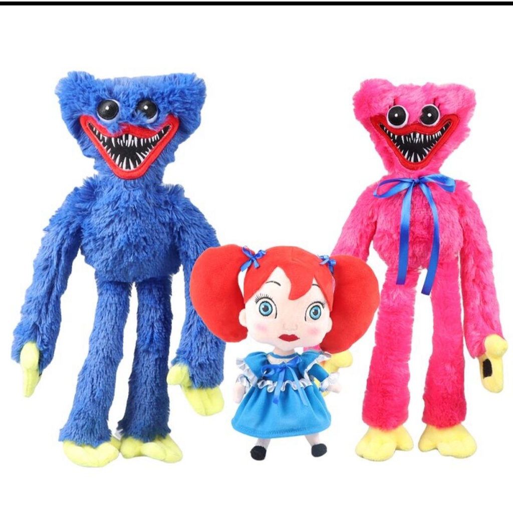 COD|Boneka Huggy wuggy Poppy playtime kissy missy| mainan lucu| boneka murah| boneka anak dewasa| boneka mewah| Bermain karakter permainan Boneka| Boneka Lembut dan empuk