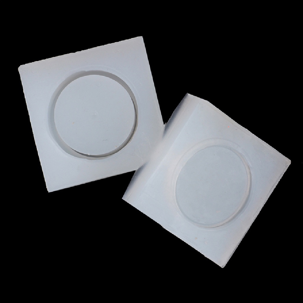 Hbid 1 Set Cetakan Resin Bentuk Bulat Bahan Silikon Untuk Membuat Perhiasan Handmade
