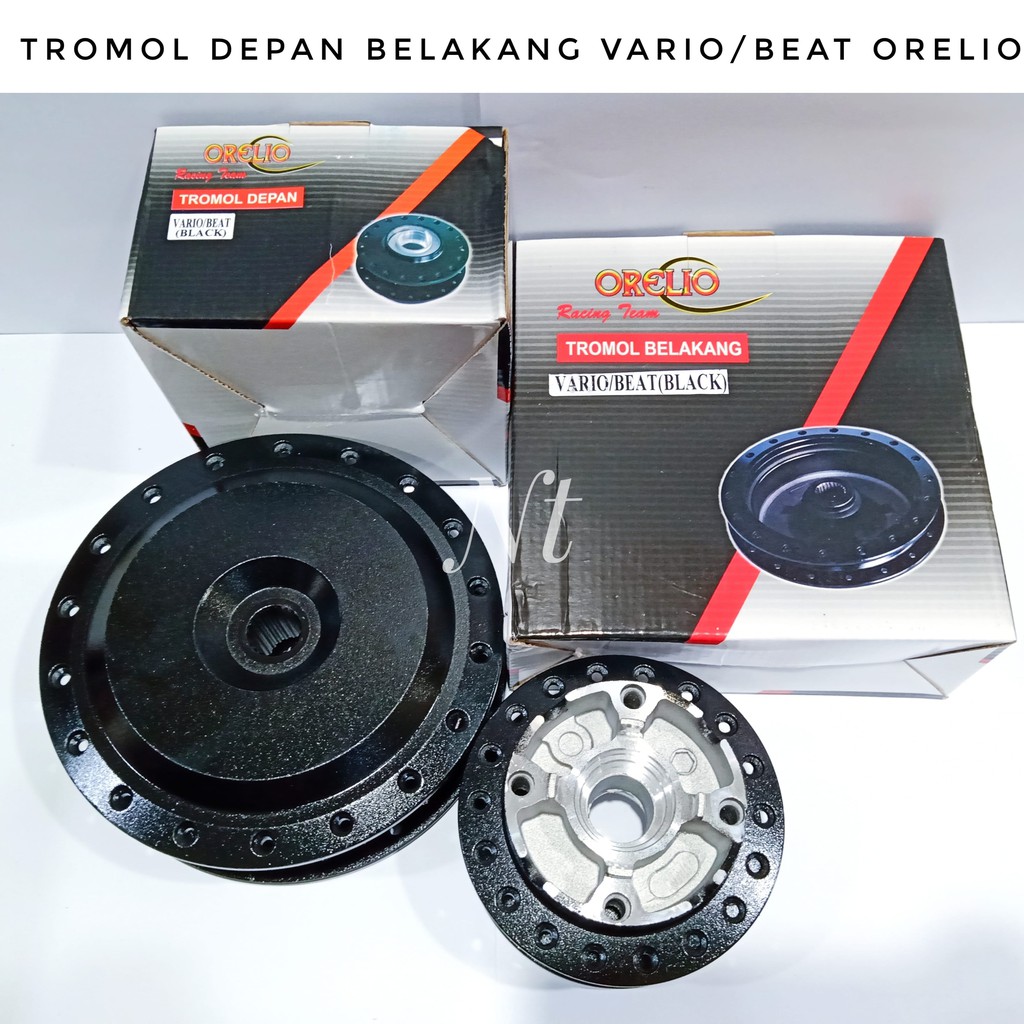 Tromol Depan Belakang Hitam Vario / Beat Orelio