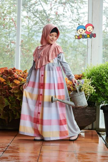 GAMIS ANAK PEREMPUAN REMAJA TANGGUNG PEREMPUAN  COUPLE TERBARU CASUAL SYAR'I BRANDED PREMIUM RAGGAKIDS RG 42