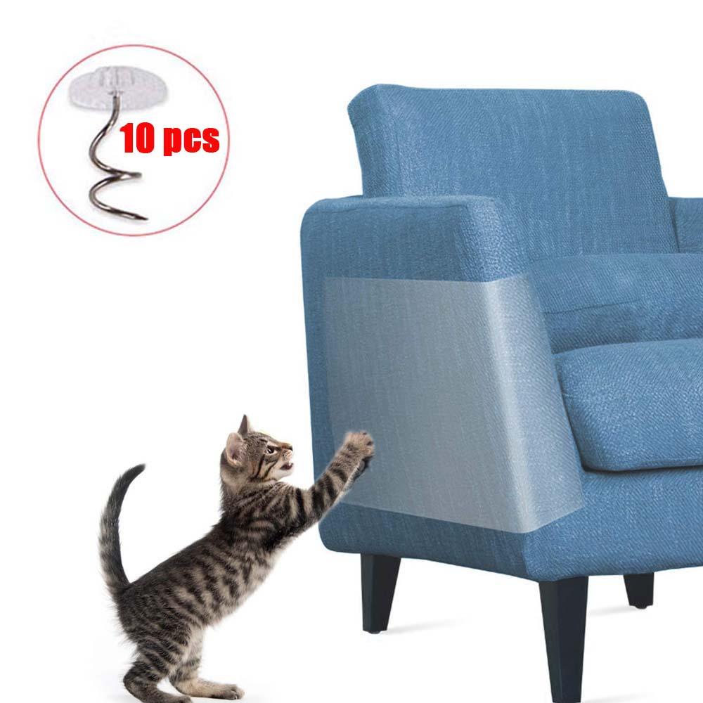 Nickolas1 Pelindung Anti Gores Cat Furniture Pelindung Perlengkapan Kucing Dengan Selotip Pelindung Goresan Kuku