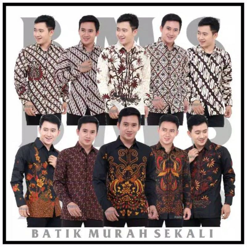 KEMEJA BATIK PRIA UNGGUL JAYA•SERAGAM KERJA•SERAGAM KANTOR