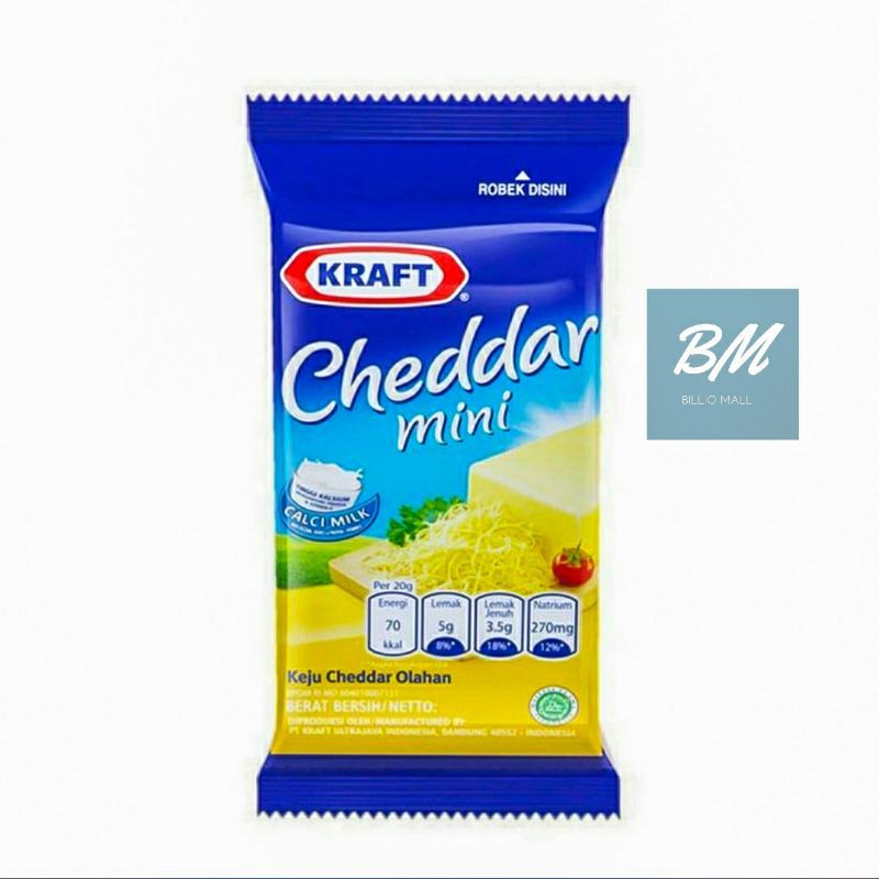 

Keju Kraft Mini 30 gr / Mini Cheddar Cheese / Keju Kraft Mini Kecil / Mini Kraft