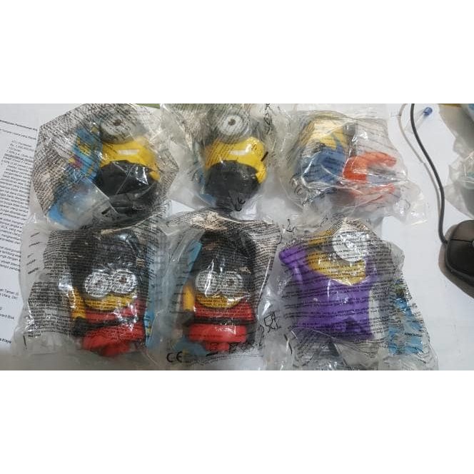 Happy Meal Minion Mcd USA Despicable Me