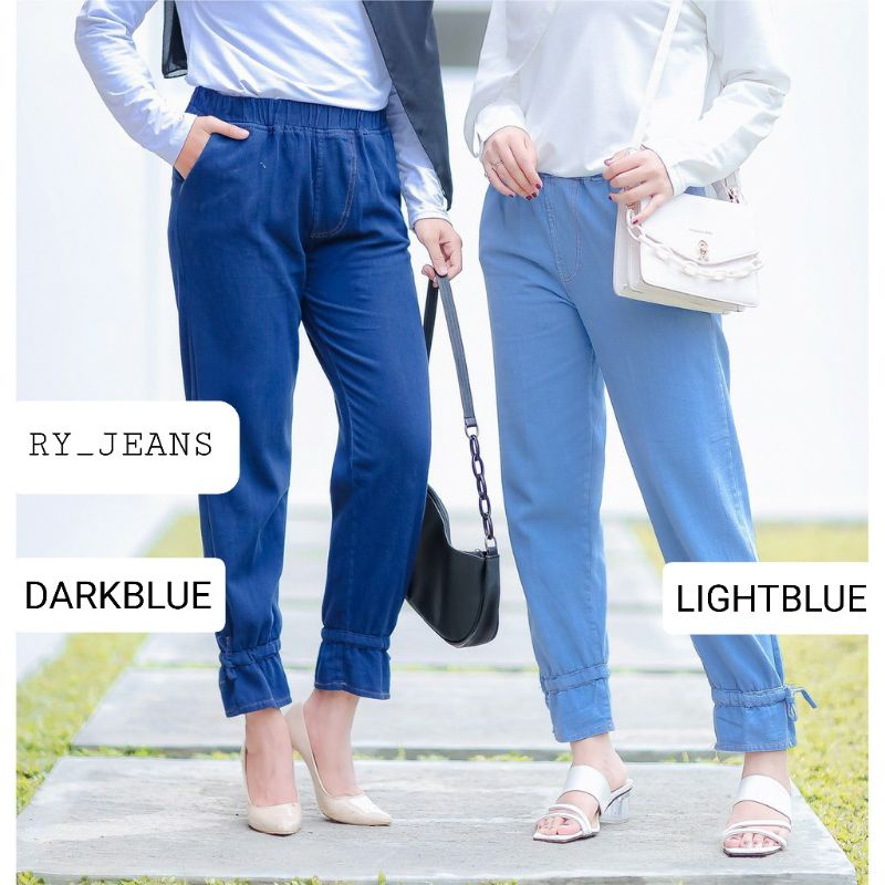 BOYFRIEND JEANS CELANA PANJANG WANITA BAGGY PANT WANITA JEANS DENIM