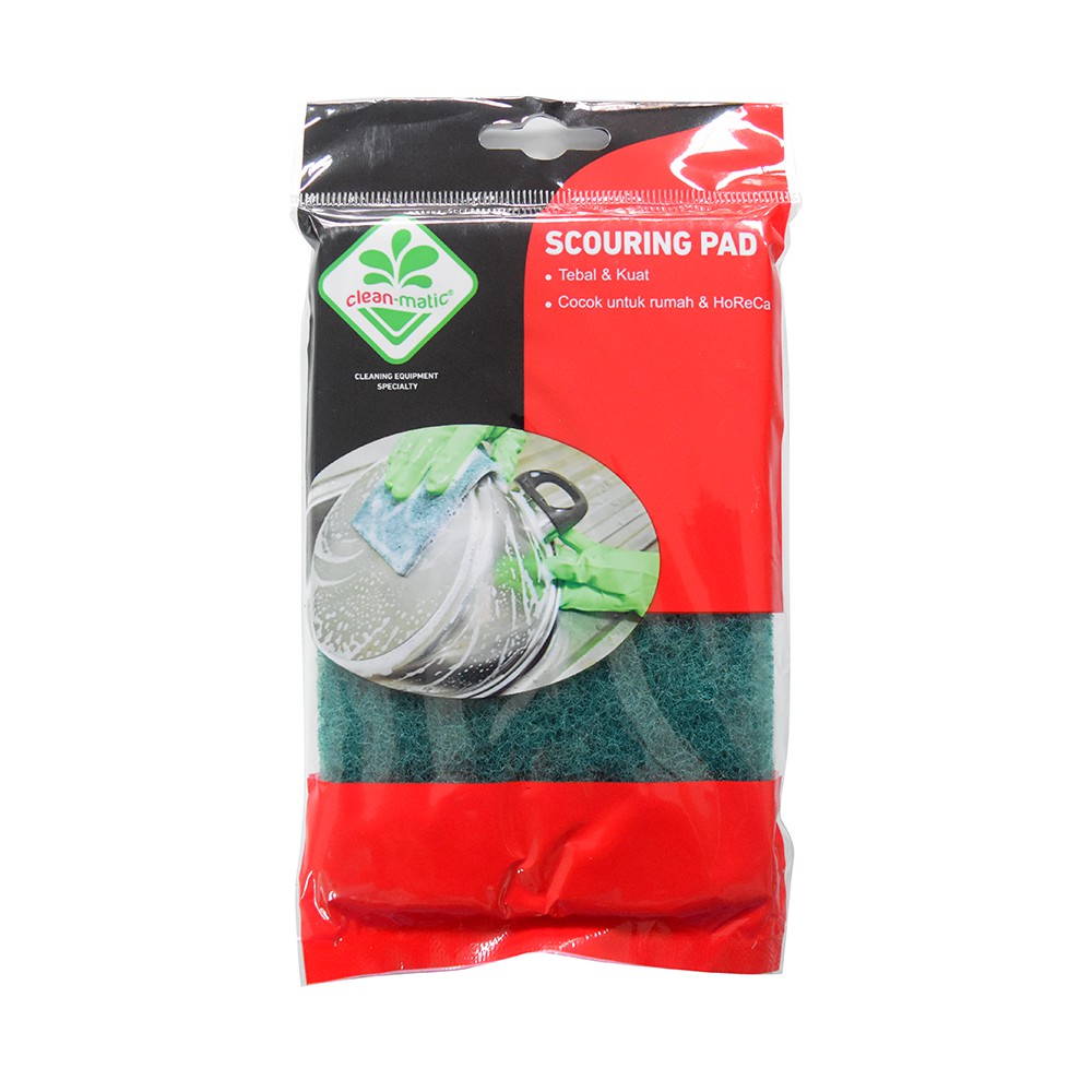 Sabut Cuci Piring Ekonomis Scouring Pad 210015 Cleanmatic