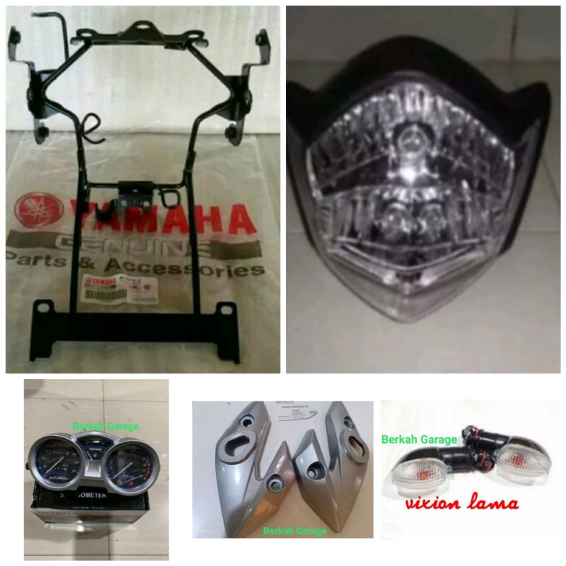 Paket Lengkap Murah Lampu Lampu Depan Vixion Old 2012 2013