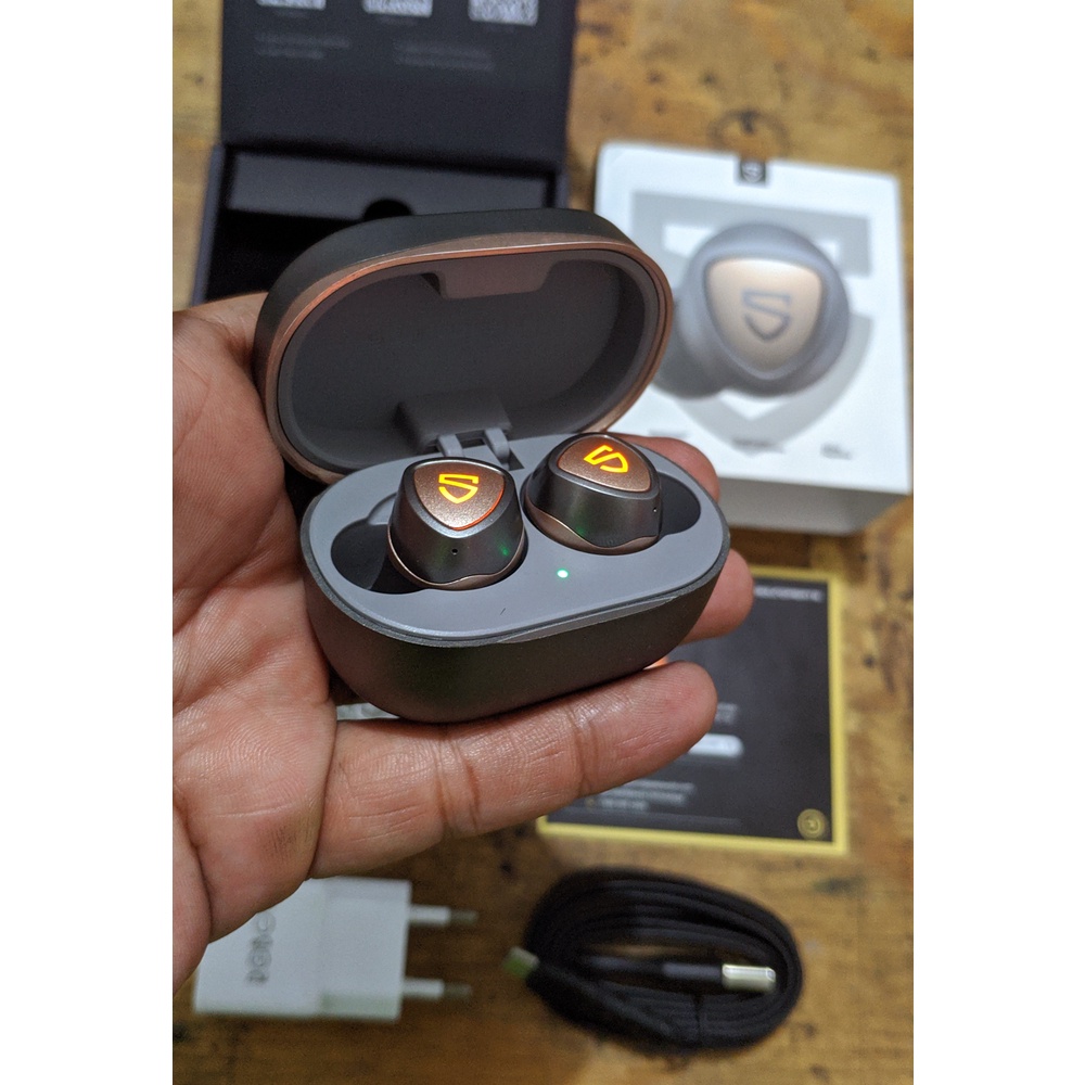 Soundpeats SONIC TWS Bluetooth wireless Earphone Fullset