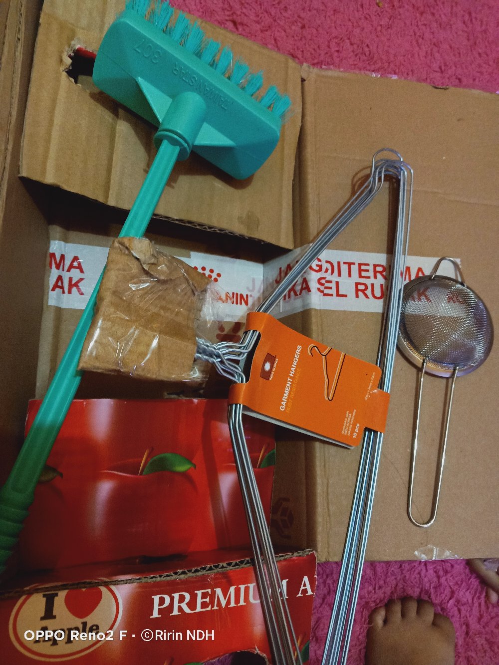 Gantungan Baju Stainless Polos (10pcs) Hanger Baju / Jemur Baju