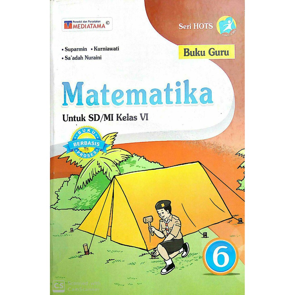 BUKU GURU MATEMATIKA SD/MI KELAS 6 KURIKULUM 2013 PENERBIT MEDIATAMA