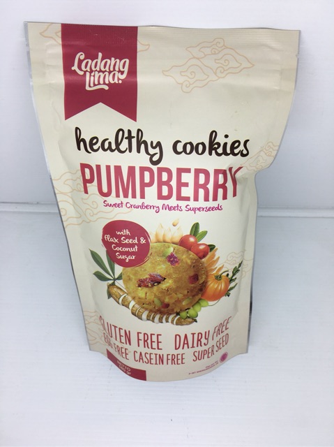 Ladang Lima Gluten Free Pumpberry Cookies 180 gram