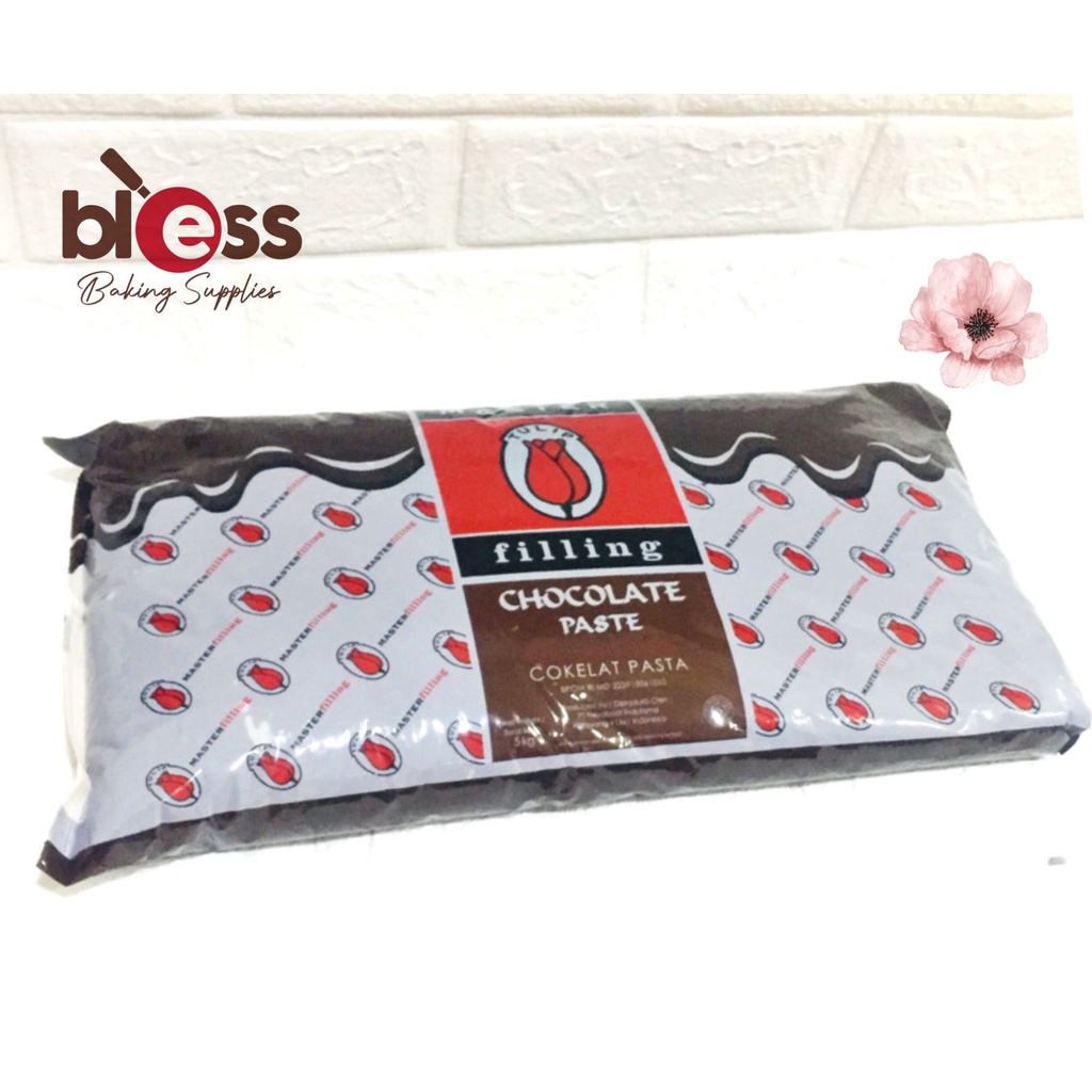 

TULIP FILLING DARK CHOCOLATE 5 KG (MASTERFILLING, COKLAT, SELAI)