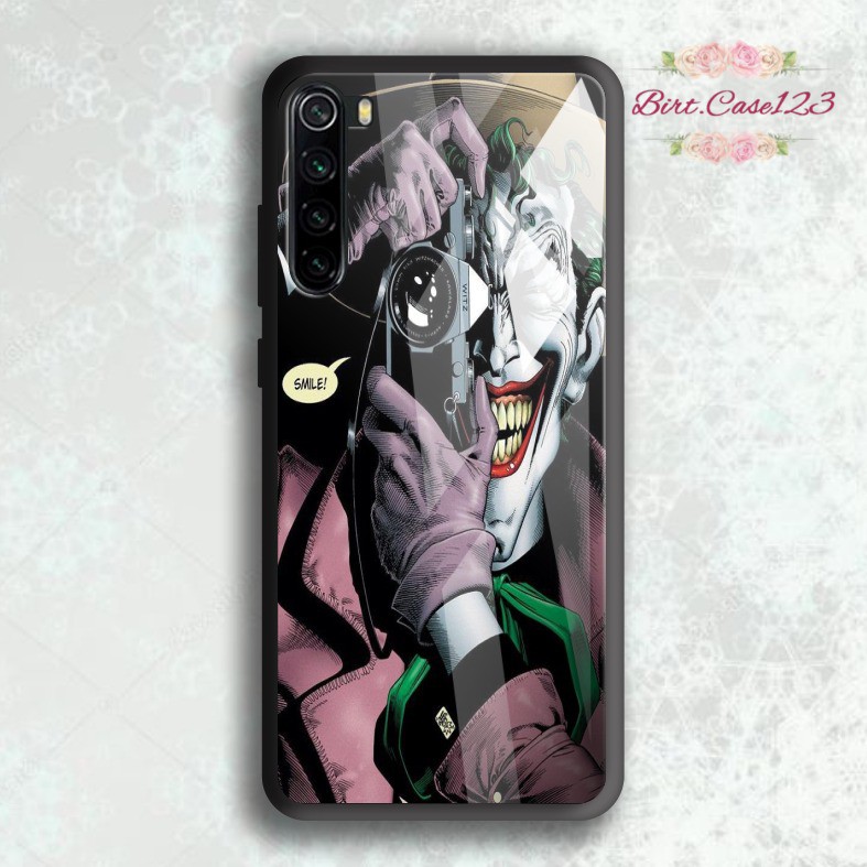 Case casing softcase silikon Gambar JOKER back case glass realme c1 c2 c3 3pro x xt 2 5 5pro 6 etc