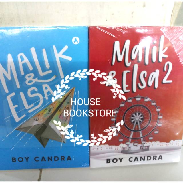 1 PAKET 2 NOVEL SERIAL MALIK KERTAS BOOKPAPER BY BOY CANDRA