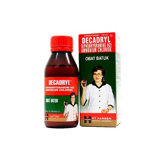 Decadryl Sirup Ekspektoran 120ml Obat Batuk Berdahak