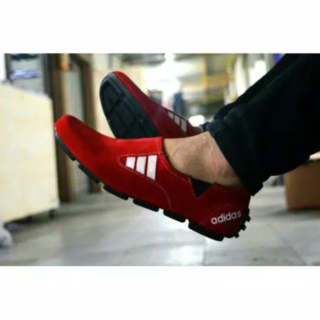 sepatu ADIDAS SLIP ON PRIA CASUAL TERLARIS HARGA GROSIR santai selop pria