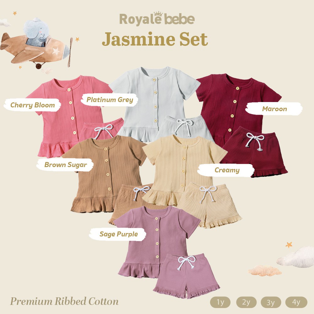 Royale Bebe Jasmine Set - RB-JS1-4Y