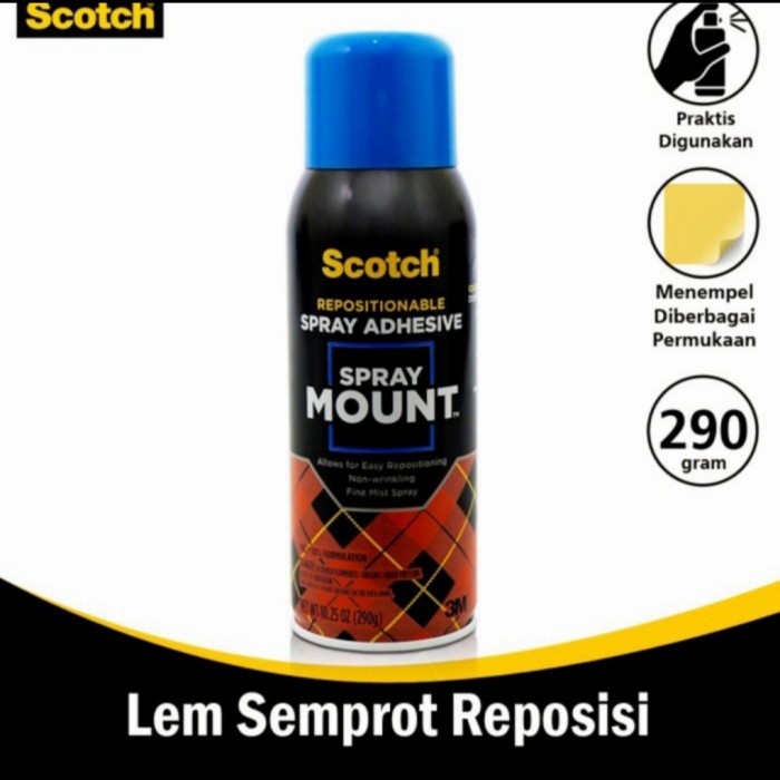 

3M Spray Mount Repositionable Adhesive