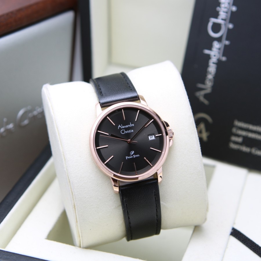 [Free Baterai] JAM TANGAN WANITA ALEXANDRE CHRISTIE AC 1032 ORIGINAL GARANSI 1 TAHUN