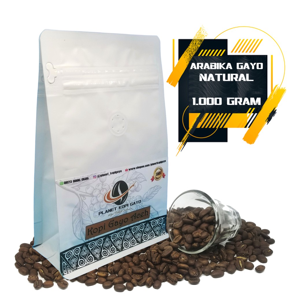 

BUBUK, ROASTED BEAN KOPI GAYO ACEH ARABIKA NATURAL 1 KG