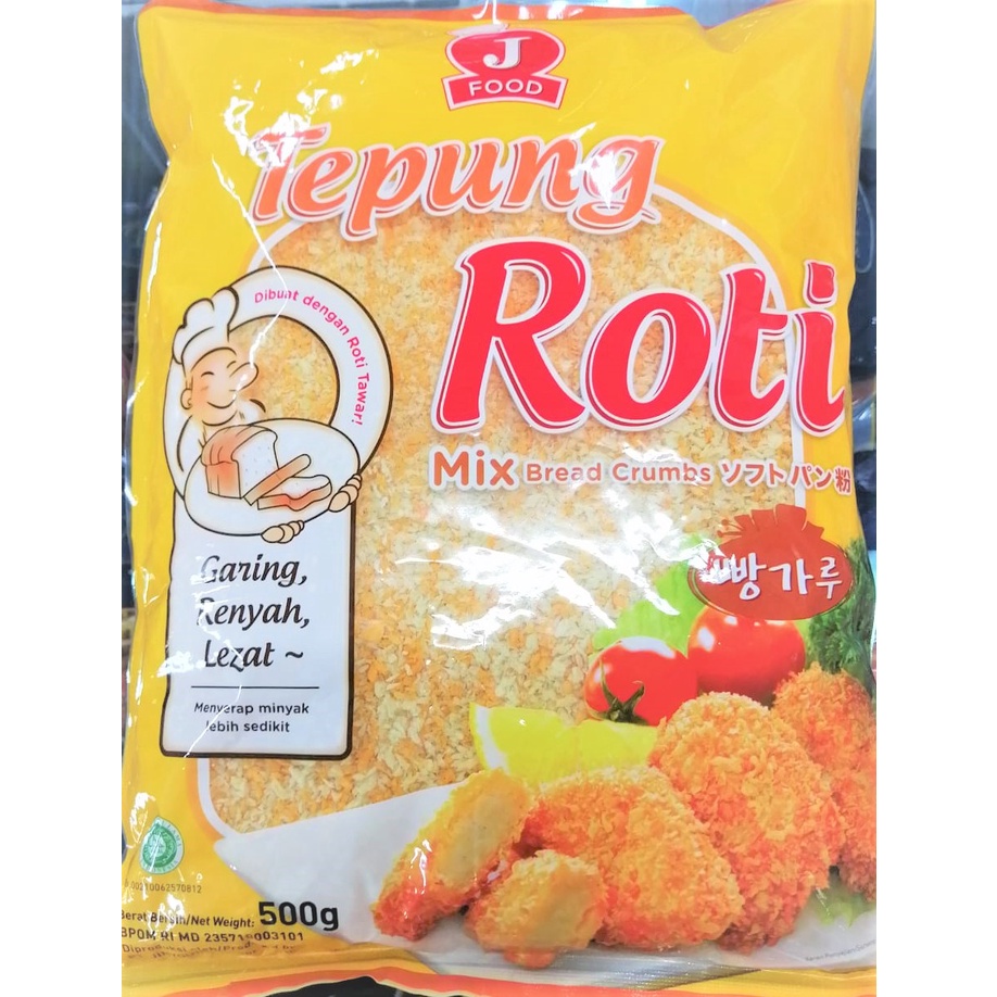 

J Food Tepung Roti Mix 500gr