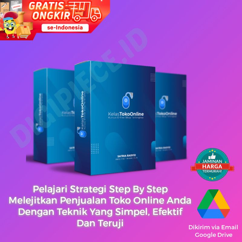 FULL ECOURSE KELAS TOKO ONLINE DIGITAL MARKETING - Kursus Toko Online Terlengkap