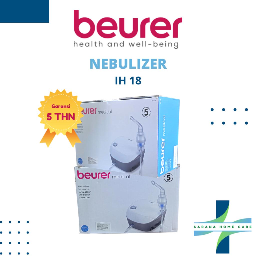 BEURER Nebulizer IH 18/ nebuliser beurer/ alat bantu pernafasan/ pengobatan uap