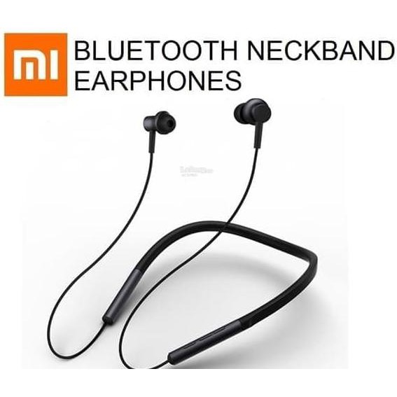 Headset Xiaomi Mi Bluetooth Neckband Earphone Wireless Apt-X Original