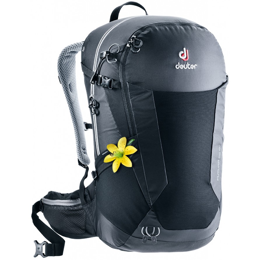 Tas Ransel Carrier Keril Naik Gunung Hiking Deuter Futura 26 SL Free Raincover Original