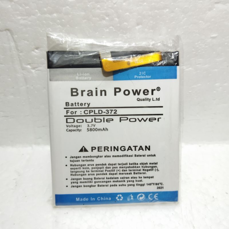 baterai batre Coolpad CPLD-372 double power