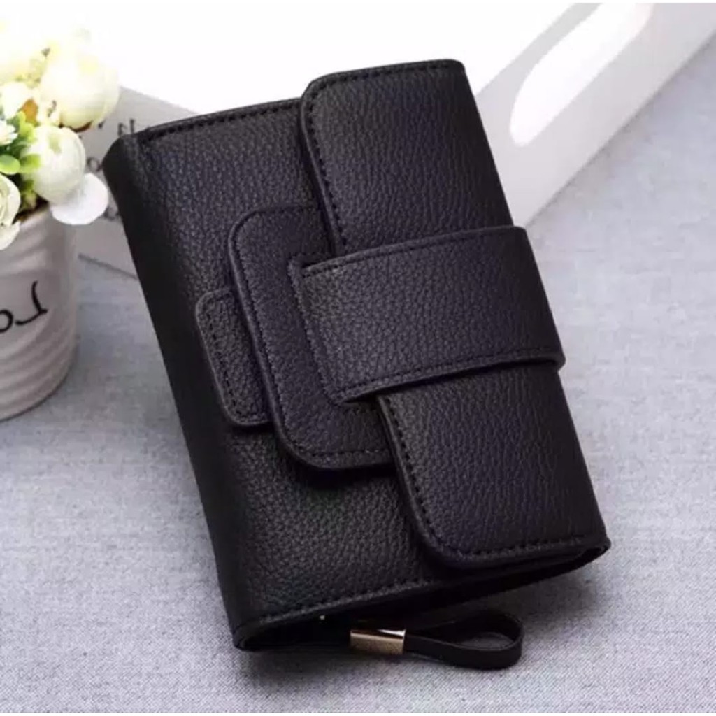 [EMARTSHOP] Dompet Wanita 6018 Tanpa Tali Impor Murah Lipat Kecil Lucu Dan Cantik# C5-2