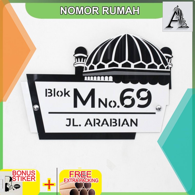 

Murah Nomor Rumah Akrilik World Region ARABIC
